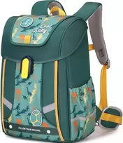 Amythe vaikų ergonominė kuprinė, žalia, 18 l, vandeniui atspari, BP120440 modelis