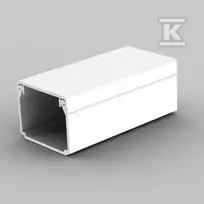 Kabelių lovelis Kopos LHD 25X20_HD (baltas, 25×20 mm, 2 m, su apsaugine plėvele)