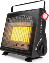 EVOCAMP nešiojamas dujinis šildytuvas 1,7 kW, keraminis, lauko naudoti, BDZ-Q1000