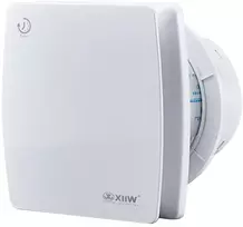 XIIW tyliai veikiantis vonios ventiliatorius su laikmačiu, atbuliniu vožtuvu, 100 mm, 12 W, 34 dB