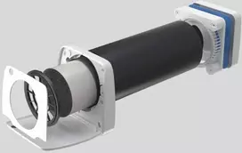 Ventiliatorius Südwind decentralizuota rekuperacinė vėdinimo sistema Ambientika Solo+, 60 m³/h, 160 mm, šilumos atgavimas 93%