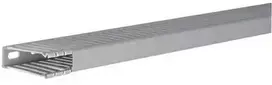 Hager Polo BA66001507030B tehaselito šukuotas kanalas BA6 15x60mm PVC pilkas BA66001507030B /2m/