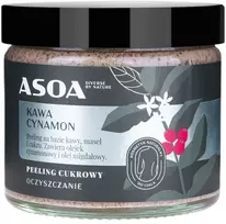 Asoa Kavos ir cukraus pilingas su cinamono aliejumi, 200 ml