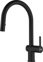 Virtuvinis maišytuvas Franke Bateria Active J pull-out spray juoda mat 115.0653.404