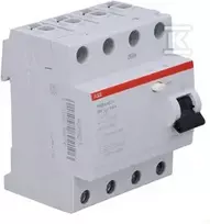 ABB FH204 AC-25/0.03 LIKUTINĖS SROVĖS PERTRAUKIS
