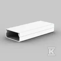 Kabelių lovelis Kopos LHD 40X20_HD (baltas, 40×20 mm, 2 m, su apsaugine plėvele)