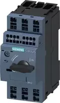 „Siemens“ variklio grandinės pertraukiklis 3P 2,2 kW 3,5–5,5 A 1NO 1NC (3RV2011-1FA25)