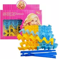 Deni Carte Papillotes - Hair Rollers Efekt Beach Look 25cm, 12 vnt.