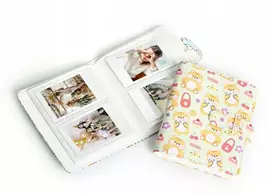 Loveinstant Album Na Zdjęcia 64x Do Fujifilm Instax Mini 99 41 12 40 11 Evo Liplay Link / Rožinė Meškiukas - Love You
