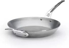 De Buyer nerūdijančio plieno keptuvė, 32 cm, natūraliai neprilimpanti, Tôle MINERAL B Pro 568032