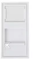 Securitynet ADAPTERIS 22.5X45 RJ45 KEYSTO MODULIS