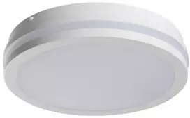 Lubinis šviestuvas Kanlux Plafoniera LED BENO 24-30W CCT-O W 2650lm-3530lm 3000-4000K ciepła/neutralna IP65 okrągła Ø26 IIkl. 5 lat garant. balta 38786