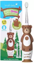 Brush-Baby -Baby „WildOnes“ ultragarsinis dantų šepetėlis vaikams nuo 0 iki 10 l, „Bernie Bear“