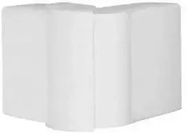 Hager Polo LFF4009039016 tehaselit.LFF Reguliuojamas išorinis kampas 40x90mm, baltas LFF4009039016