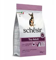 Schesir Original, sausas maistas, šuniui, vištiena, 800g, maišelis, suagusiems ras miniaturowych