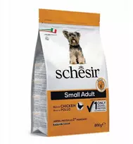 Schesir Original, sausas maistas, šuniui, vištiena, 800g, maišelis, suagusiems małych ras