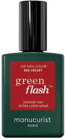Catrice Manucurist Žalias Flash Nagų lakas lakier do paznokci Raudona Velvet 15ml