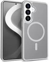 Crong Dėklas hybrid matte magnetic - magsafe samsung galaxy s26 pilka