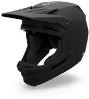 Giro Kask full face GIRO INSURGENT SPHERICAL matte juodas gloss juodas roz. M/L (55-59 cm)