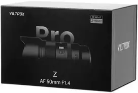 Objektyvas - Viltrox AF 50mm F1.4 Pro Nikon Z Full-Frame Prime Lens