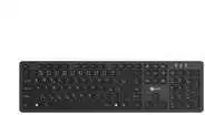 Klaviatūra C-Tech C-TECH Klaviatūra KB-115, belaidė 2.4Ghz, slim, CZ/SK