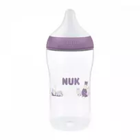 NUK Perfect Match Baby Bottle with Temperature Control Hippo 260 ml