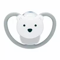 NUK Perfect Match Air POLAR BEAR pacifier 18+m 1pc box, 18+ m