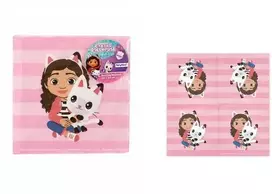 Party Deco PartyDeco Gabi katės namelio servetėlės 33x33 mišinio A20 99265