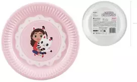 Party Deco PartyDeco Gabi kačių namelio lėkštės, mišinys 18 cm, A6 TPP105 99227