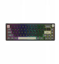 Klaviatūra AQIRYS AQIRYS Klaviatūra mechaninė 65%/68 klawiszy Dual Mode: Wirelles&BT+su laidu TALITHA juodas