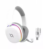 Ausinės AQIRYS AQIRYS Ausinės ANC Dual Mode: Wirelles&BT+su laidu LUNA baltas