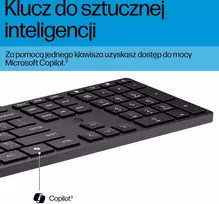 Klaviatūra ir pelė HP Desktop 320MK Rinkinys Klaviatūra su pele full size USB GB juoda