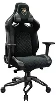 COUGAR CGR-T2F-GLB universali žaidimų kėdė, paminkštinta sėdynė, juoda