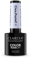 Claresa Spalvotas, išsisausinantis UV/LED lakas „Ciao Pastel! Hybrid Varnish“ 4,5 g