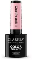 Claresa Spalvotas, išsisausinantis UV/LED lakas „Ciao Pastel! Hybrid Varnish“, 11, 5 g