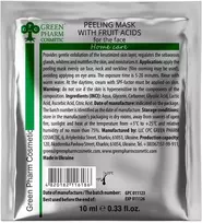 Dermokil Žalias Pharm Cosmetic Veido šveitimo kaukė su vaisių rūgštimis 10 ml