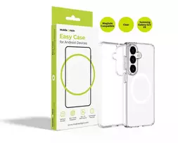 Cases And Covers „Alza Mobile Origin Easy“ dėklas, „MagSafe“, Skaidrus – „Samsung Galaxy S25 FE“