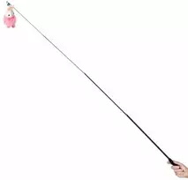 Collar WAU DOG Žaislas DLA KOTA Meškerė TELESKOPOWA Z KRÓLICZKIEM 180cm