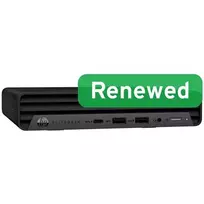 Stacionarus kompiuteris HP Renewed Grade A | EliteDesk 800 G6 | Intel Core i5 | i5-10500T | 16GB | SSD | 256GB | Intel UHD Graphics | Windows 11 Pro