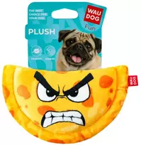 Collar WAU DOG ŽAISLAS ŠUNIUI PLIUŠINIS KIBINĖLIS ČEBUREKAS 20x13cm