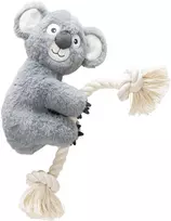 KARLIE Žaislas, šuniui, koala, pilka, pluszowa, 40cm