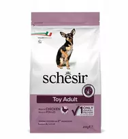 Schesir Original, sausas maistas, šuniui, vištiena, 2kg, maišelis, dla dorosłego ras miniaturowych