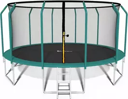 Batutas Funfit Batutas vaikams 312cm su išoriniu tinklu ir kopėčiomis