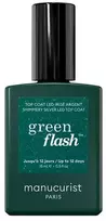 Anny Manucurist „Žalias Flash“ viršutinis sluoksnis, blizgus sidabras, 15 ml