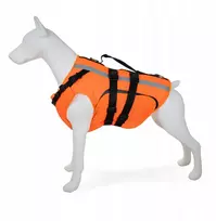 Barry King šunų gelbėjimosi liemenė, XXL, 76-117 cm, 55-83 cm, 51 cm, oranžinė, Oksfordo audinys