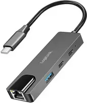 Šakotuvas LogiLink Hub usb 3.2 gen 1,3port y, su 2.5g gigabit ethernet