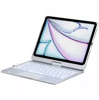 Dėklas na tablet SUPERO Dėklas Typecase Flexbook Touch su klaviatūra do iPad Air 11" M2 2024 / M3 2025 / M4 2026 šviesiai rožinis