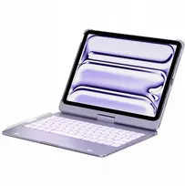 Dėklas na tablet SUPERO Dėklas Typecase Flexbook Touch su klaviatūra do iPad Air 11" M2 2024 / M3 2025 / M4 2026 jasny fiolet