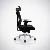 Jan Nowak biuro kėdė JAN NOWAK Ergonomiška biuro kėdė, juoda su tinkleliu VECTOR