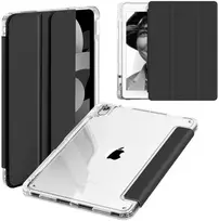 Dėklas na tablet Usams Dėklas Hard Crystal do APPLE IPAD 10.9" 10 GEN 2022 IPAD 11" A16 11 GEN 2025, juoda